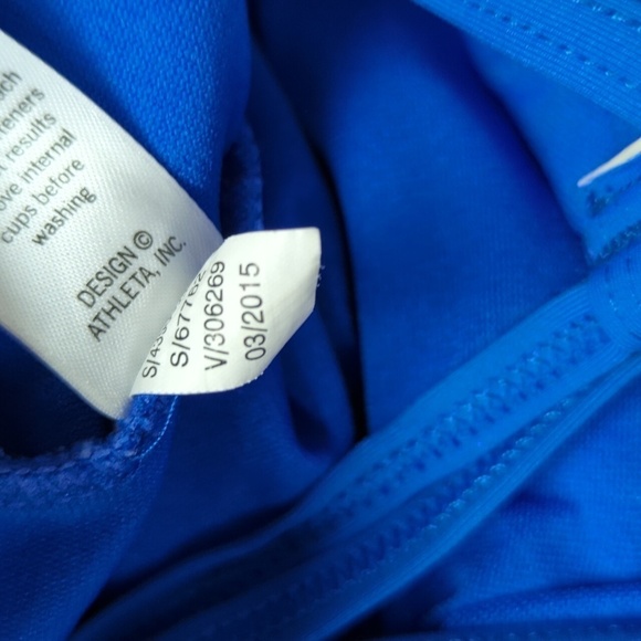 Athleta Strappy Back One Piece Swim Suit - Picture 12 of 12